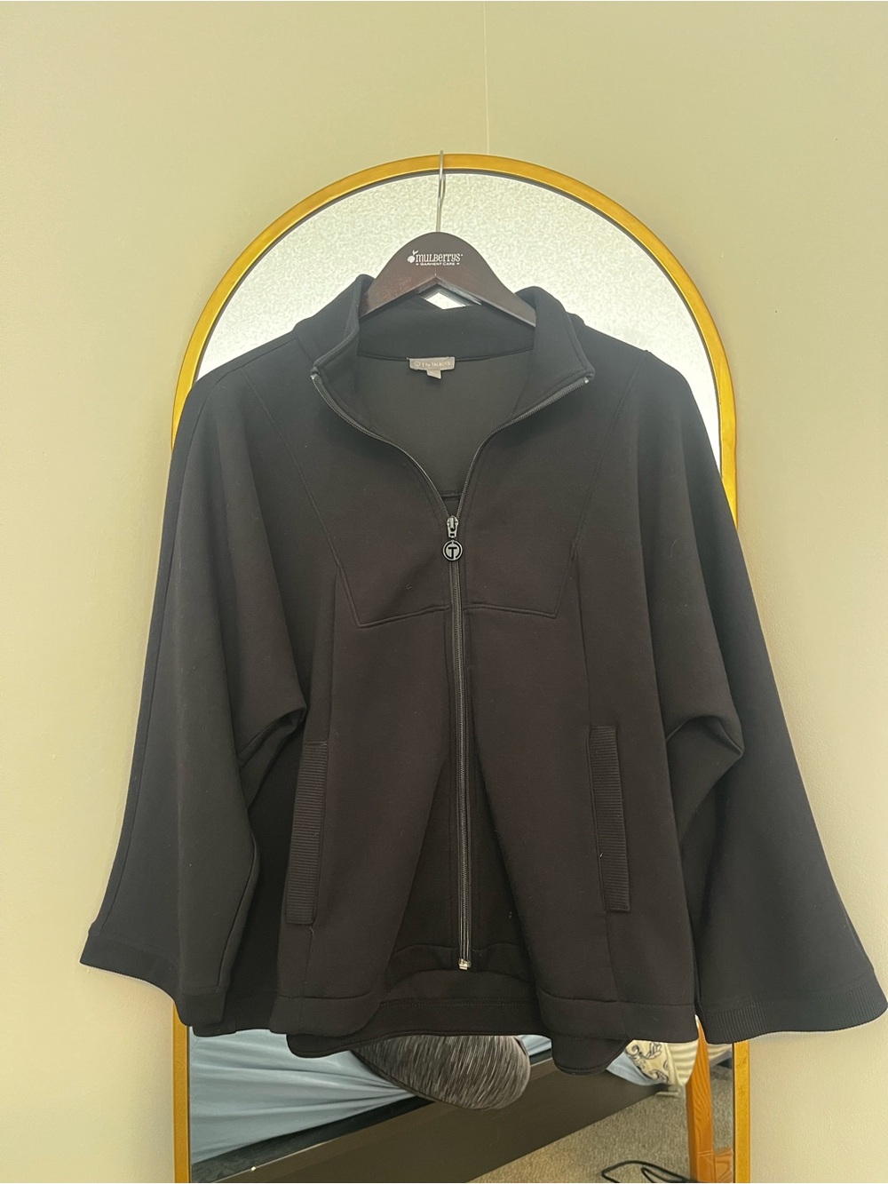 Talbot’s Black Full-Zip Womens Jacket